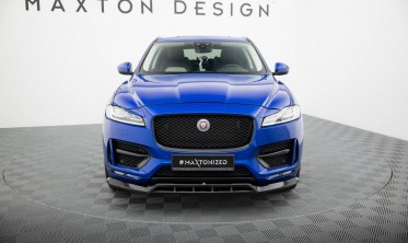 Тюнінгова накладка на передній бампер Jaguar F-Pace Mk1 R-Sport фото