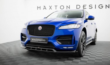 Тюнінгова накладка на передній бампер Jaguar F-Pace Mk1 R-Sport фото