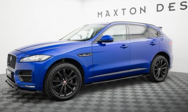 Боковые тюнинг накладки (листвы) под пороги Jaguar F-Pace Mk1 R-Sport, S X761 фото