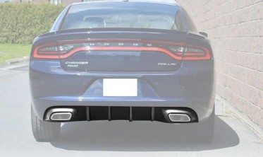 Диффузор заднего бампера Dodge Charger 2015-2021 v3 фото