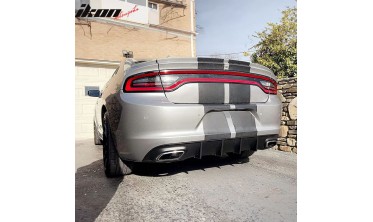Диффузор заднего бампера Dodge Charger 2015-2021 v3 фото
