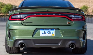 Тюнінговий дифузор заднього бампера Dodge Charger 2020-2022 wide body тип 2 фото