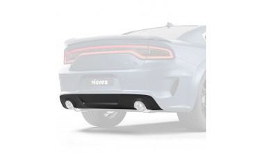 Тюнінговий дифузор заднього бампера Dodge Charger 2020-2022 wide body тип 2 фото