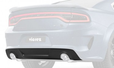 Тюнінговий дифузор заднього бампера Dodge Charger 2020-2022 wide body тип 2 фото