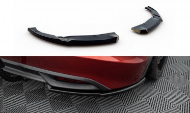 Боковые тюнинг накладки (элероны) на задний бампер Honda Civic Hatchback Mk9 фото