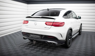 Тюнинговый диффузор (накладка) на задний бампер Mercedes-AMG GLE 43 Coupe C292 фото