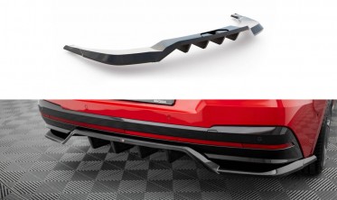 Тюнинговый диффузор на задний бампер Skoda Enyaq Coupe iV RS фото