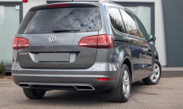 Дифузор заднього бампера Volkswagen Sharan 7N, Seat Alhambra 7N 2010-2022  фото