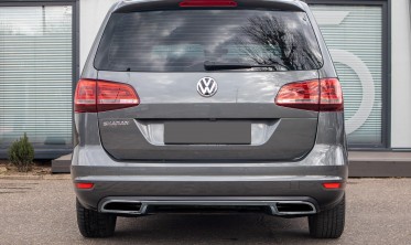 Дифузор заднього бампера Volkswagen Sharan 7N, Seat Alhambra 7N 2010-2022  фото