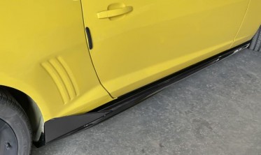 Диффузоры порогов Chevrolet Camaro 5 (2010-2015) ik style gloss фото