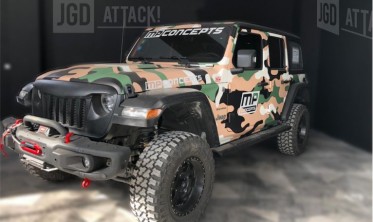 защитные алюминиевые пороги Jeep Wrangler JL (4 двери) фото