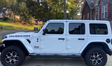 защитные алюминиевые пороги Jeep Wrangler JL (4 двери) фото