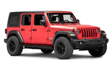 защитные алюминиевые пороги Jeep Wrangler JL (4 двери) фото
