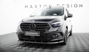 Тюнинговая накладка на передний бампер Mercedes T W420 фото