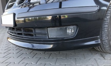 Накладка переднего бампера Saab 9-3 в стиле Aero фото