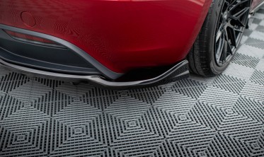 Тюнинговый диффузор заднего бампера Tesla Model 3 Project Highland 2023- вер. 1 фото