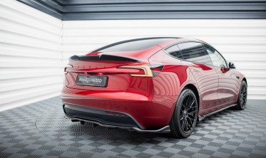 Тюнинговый диффузор заднего бампера Tesla Model 3 Project Highland 2023- вер. 1 фото