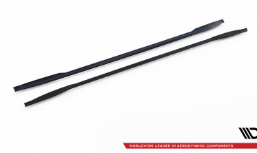 Тюнинг накладки (листвы) под боковые пороги Tesla Model 3 Project Highland рестайл вер. 2 фото