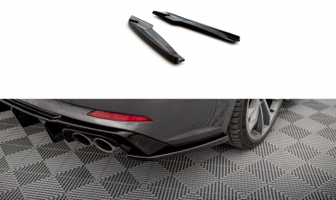 Боковые тюнинг накладки заднего бампера Audi S5 Coupe / Sportback F5 фото