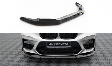 Тюнинговая накладка на передний бампер BMW X4 M F98 вер. 1 фото