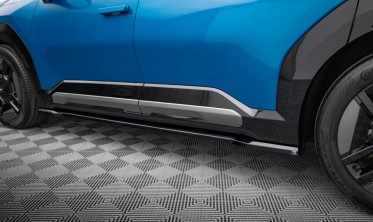 Тюнинг накладки (листвы) на боковые пороги Kia EV9 Mk1 GT-Line фото