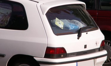 Спойлер крышки багажника Renault Clio 1 (1990-1998) фото