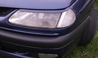 Накладки на передні фари Renault Laguna 1 фото