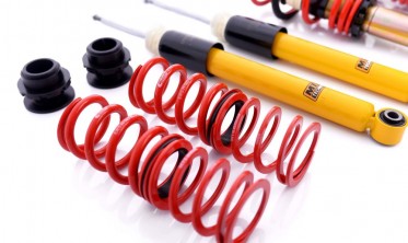 Винтовая подвеска серии Sport для Audi A3 8P, Skoda Octavia 2, Seat Altea, Leon 2, Toledo 3, Vw Golf 5, Jetta 3, Touran 1 фото