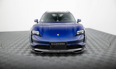 Тюнинговая накладка на передний бампер Porsche Taycan Cross Turismo 4S фото