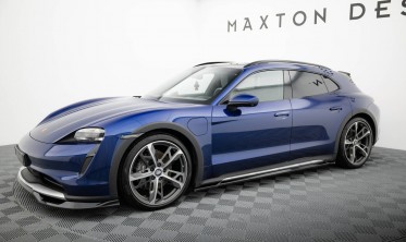 Тюнінг накладки (дифузори) під бокові пороги Porsche Taycan Cross Turismo 4S фото