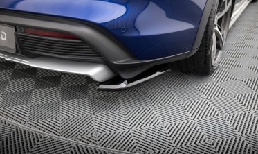 Боковые накладки (элероны) на задний бампер Porsche Taycan Cross Turismo 4S фото