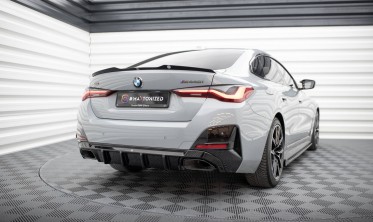 Диффузор на задний бампер (тюнинг вставка) BMW M440i Gran Coupe G26 фото