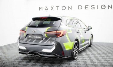Диффузор (тюнинг накладка) заднего бампера Toyota Corolla 12 Touring Sports GR Sport фото