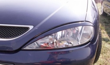 Реснички (накладки на фары) Renault Megane 1 рестайлинг фото
