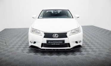 Тюнинговая нижняя накладка на передний бампер Lexus GS Mk4 (L10) вар. 1 фото