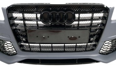 Бампер передній Audi A8 D4 в стилі W12 фото