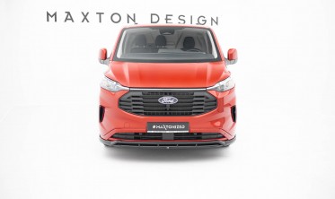 Тюнинг накладка (диффузор) переднего бампера Ford Transit Custom Mk2 вар. 2 фото