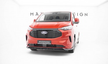 Тюнинг накладка (диффузор) переднего бампера Ford Transit Custom Mk2 вар. 2 фото