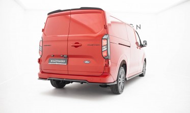 Тюнінг дифузор (накладка) заднього бампера Ford Transit Custom Mk2, VW Transporter T7  фото