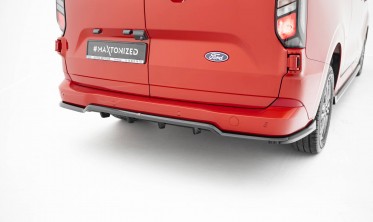 Тюнінг дифузор (накладка) заднього бампера Ford Transit Custom Mk2, VW Transporter T7  фото