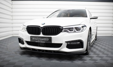 Дифузор переднього бампера BMW 5 G30 / G31 M-Pack вер.1 фото