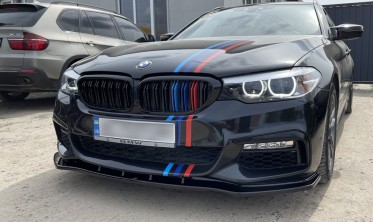 Дифузор переднього бампера BMW 5 G30 / G31 M-Pack вер.1 фото