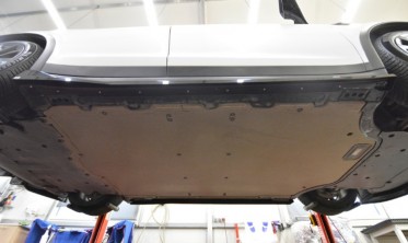 Боковые тюнинг диффузоры под пороги Tesla Model X Mk1 рестайл вар. 2 фото