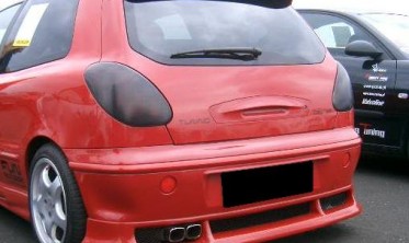 Тюнінгова накладка на задній бампер Fiat Bravo фото