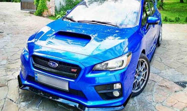 Тюнінговий дифузор переднього бампера Subaru WRX STI вер. 1 фото