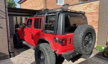багажник на дах автомобіля Jeep Wrangler JL (4 двері) фото