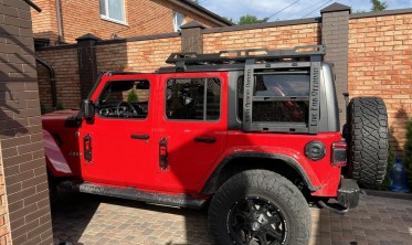 багажник на дах автомобіля Jeep Wrangler JL (4 двері) фото