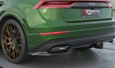 Диффузор (тюнинг накладка) на задний бампер Audi Q8 Mk1 2023- фото