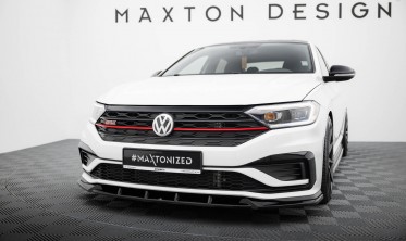 Тюнинг накладка (диффузор) на передний бампер Volkswagen Jetta GLI Mk7 вар. 1 фото
