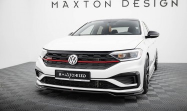 Нижний диффузор (сплиттер) на передний бампер Volkswagen Jetta GLI Mk7 вар. 2 фото